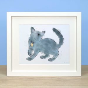 Blue Burmese Artwork