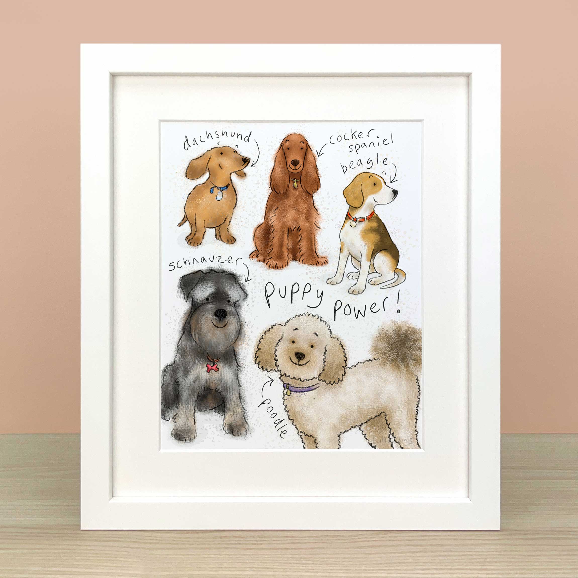 Dogs Breeds Artwork