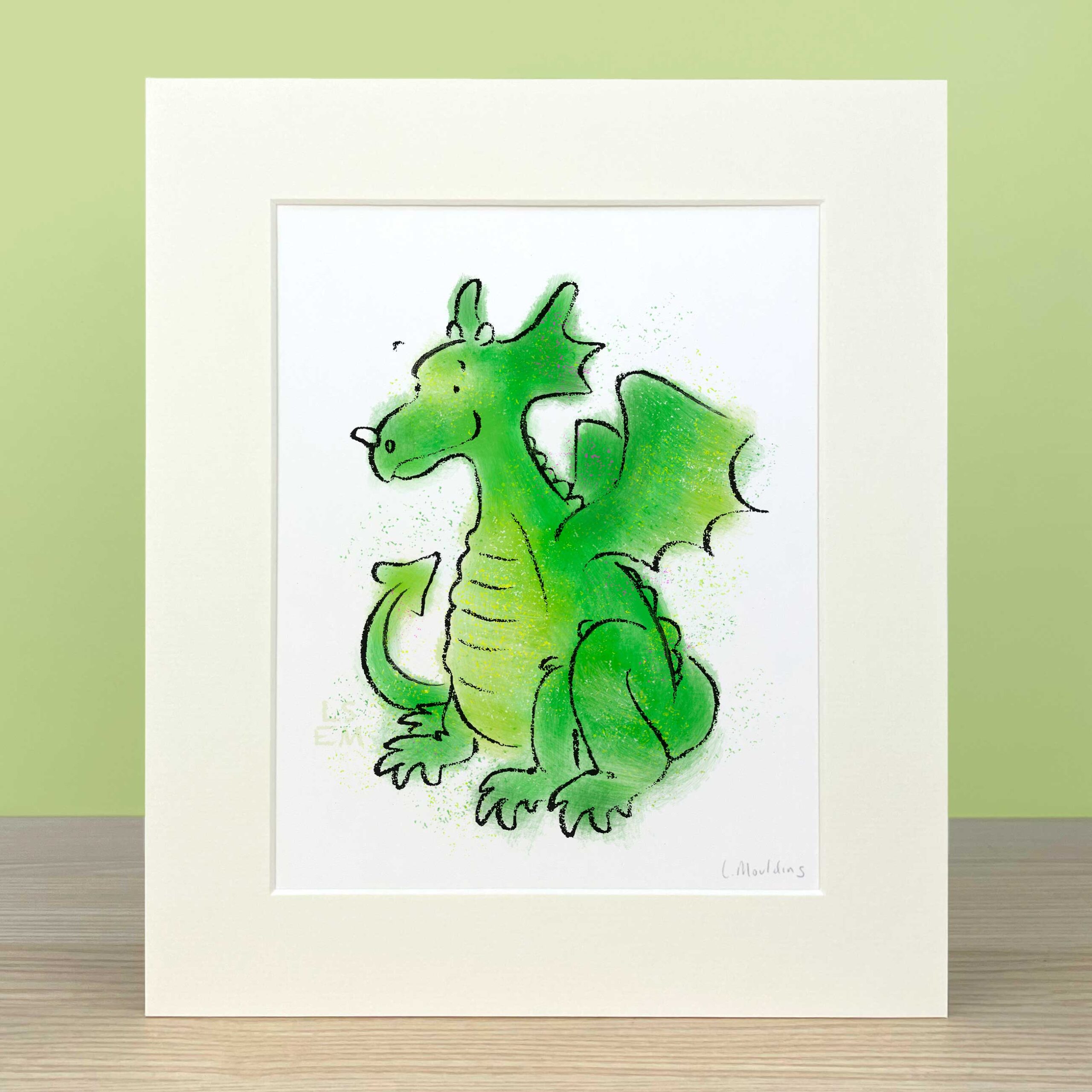 Green Dragon Artwork - Image 2