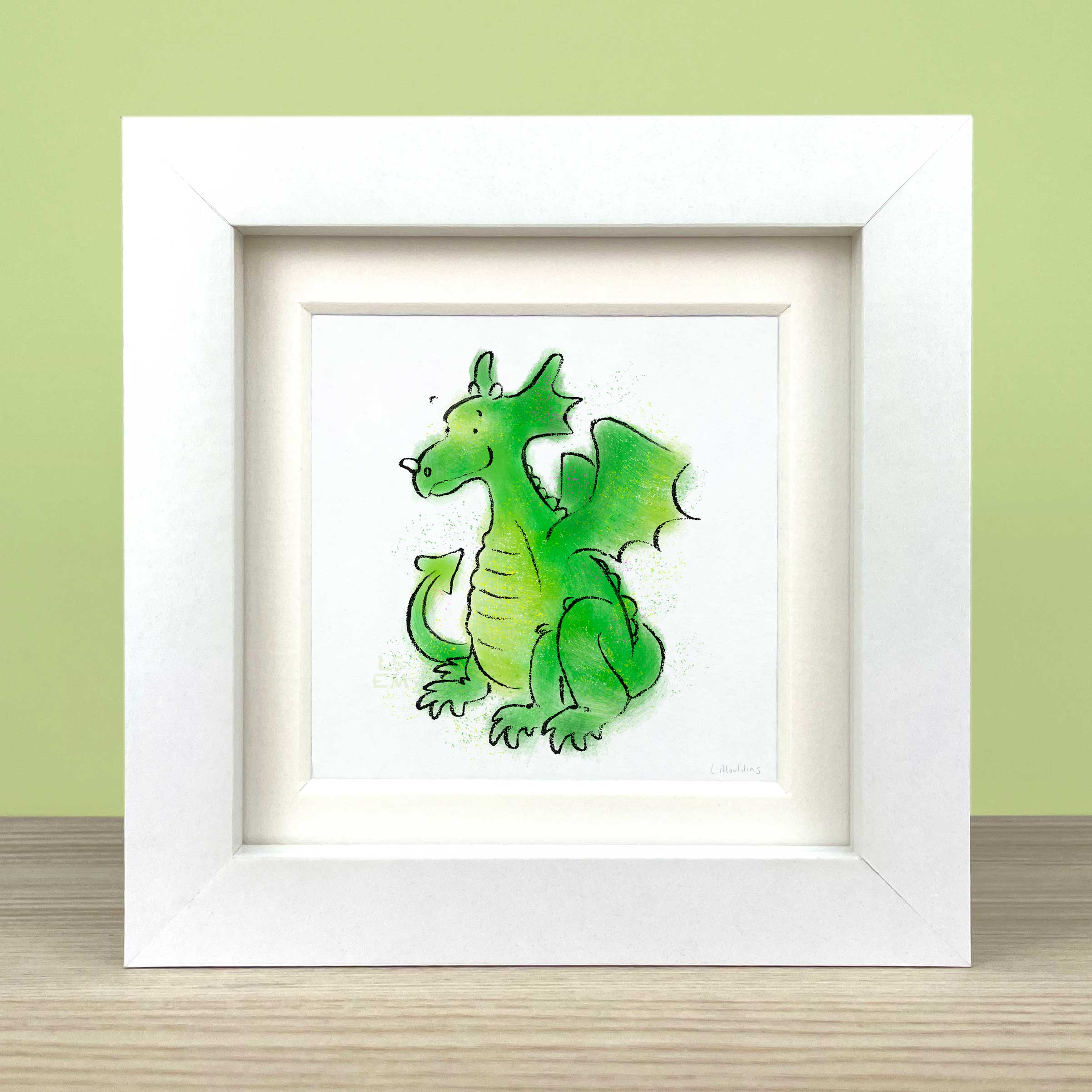 Green Dragon Artwork - Image 4