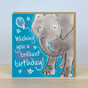 Elephant Birthday Card