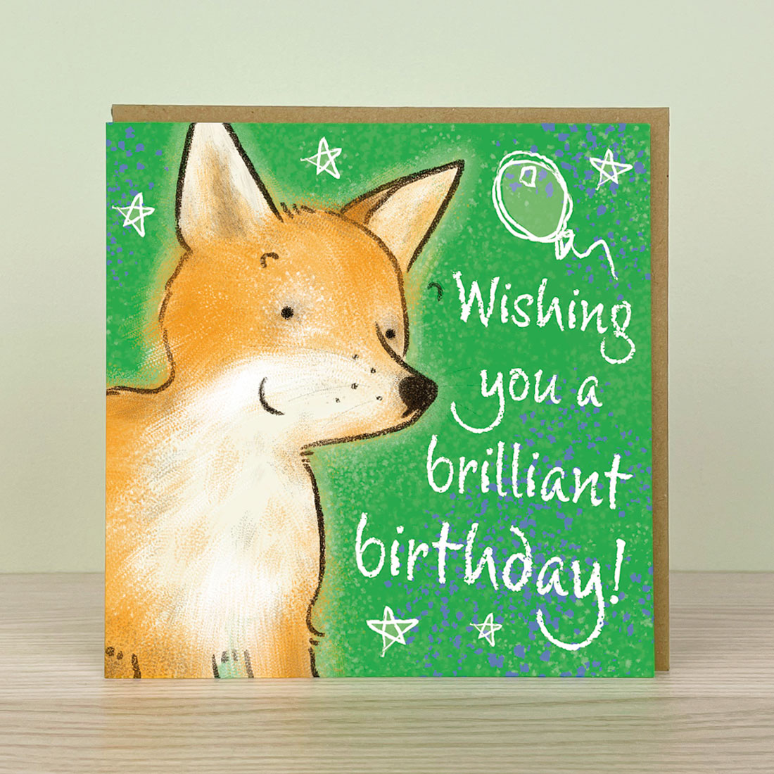 Fox Birthday Card