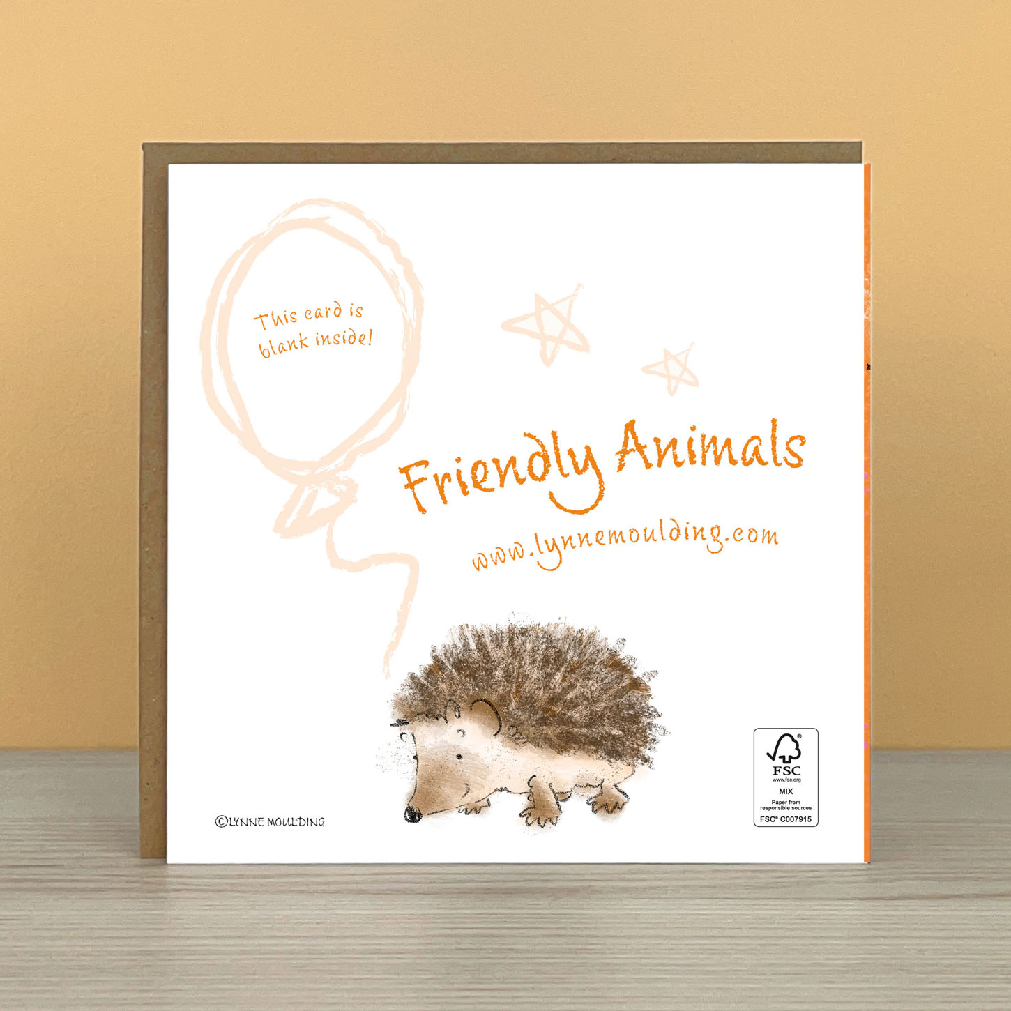 Hedgehog Birthday Card - Image 2