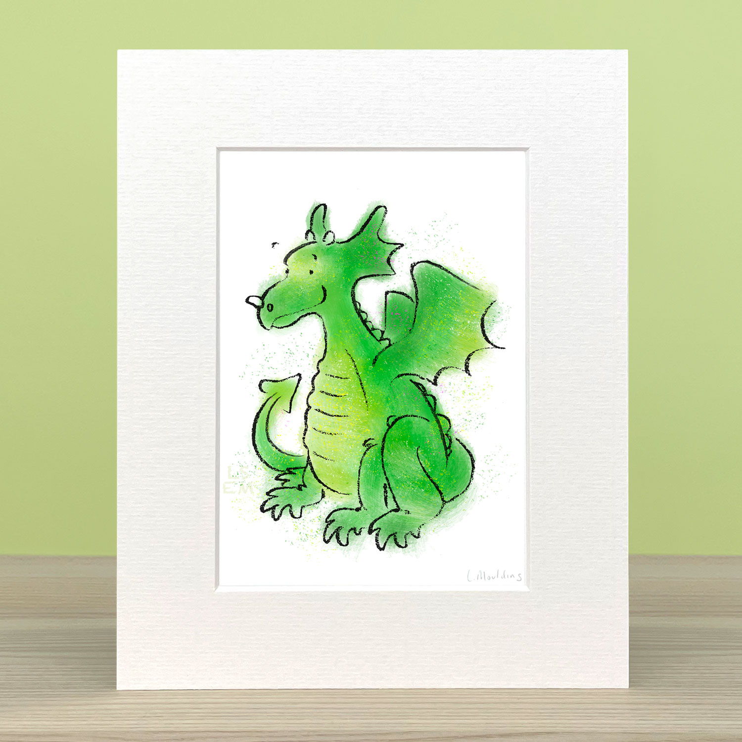 Green Dragon Artwork - Image 3
