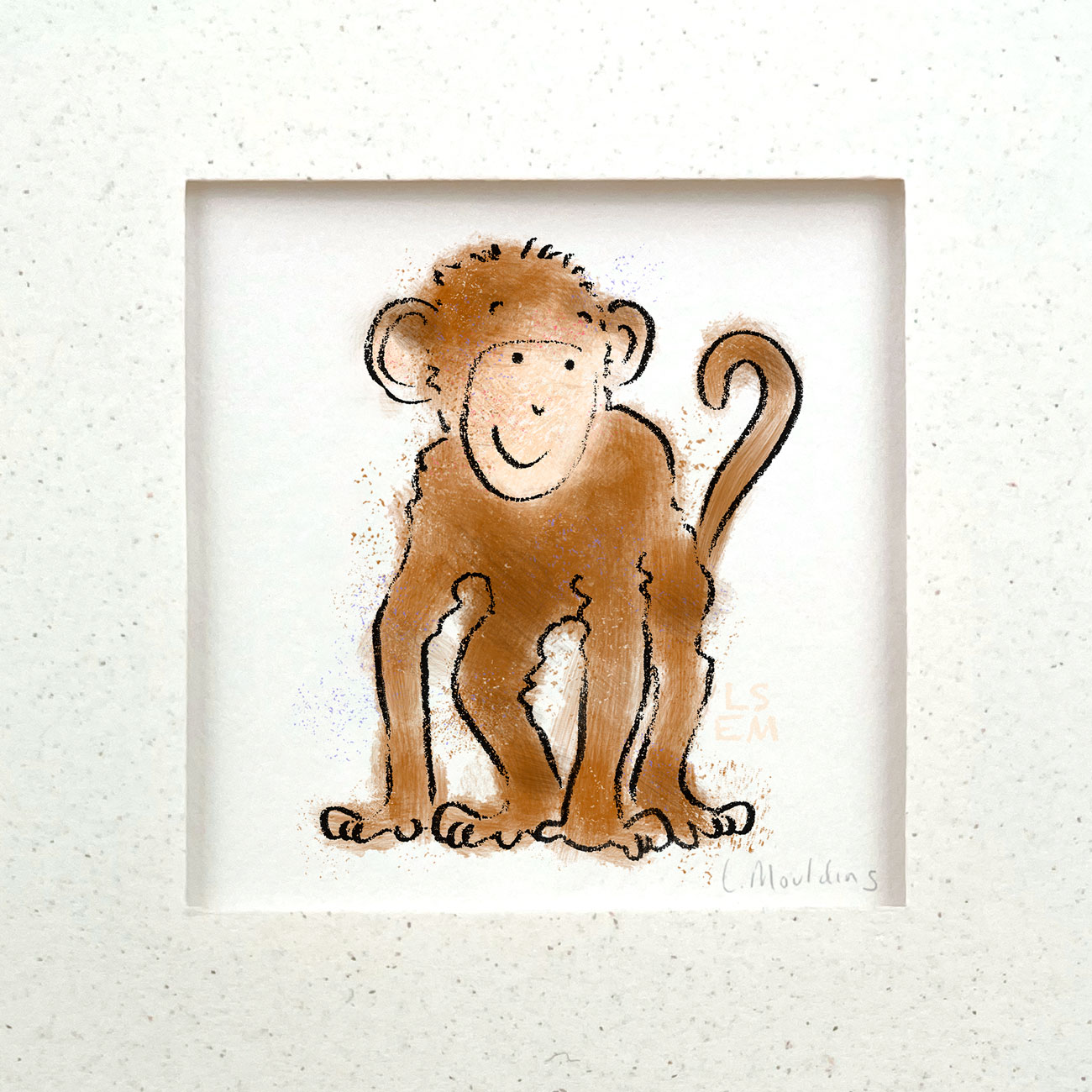Handmade Monkey Card - Image 3