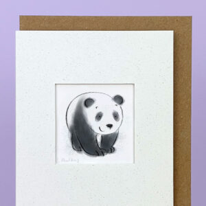 Handmade Panda Card