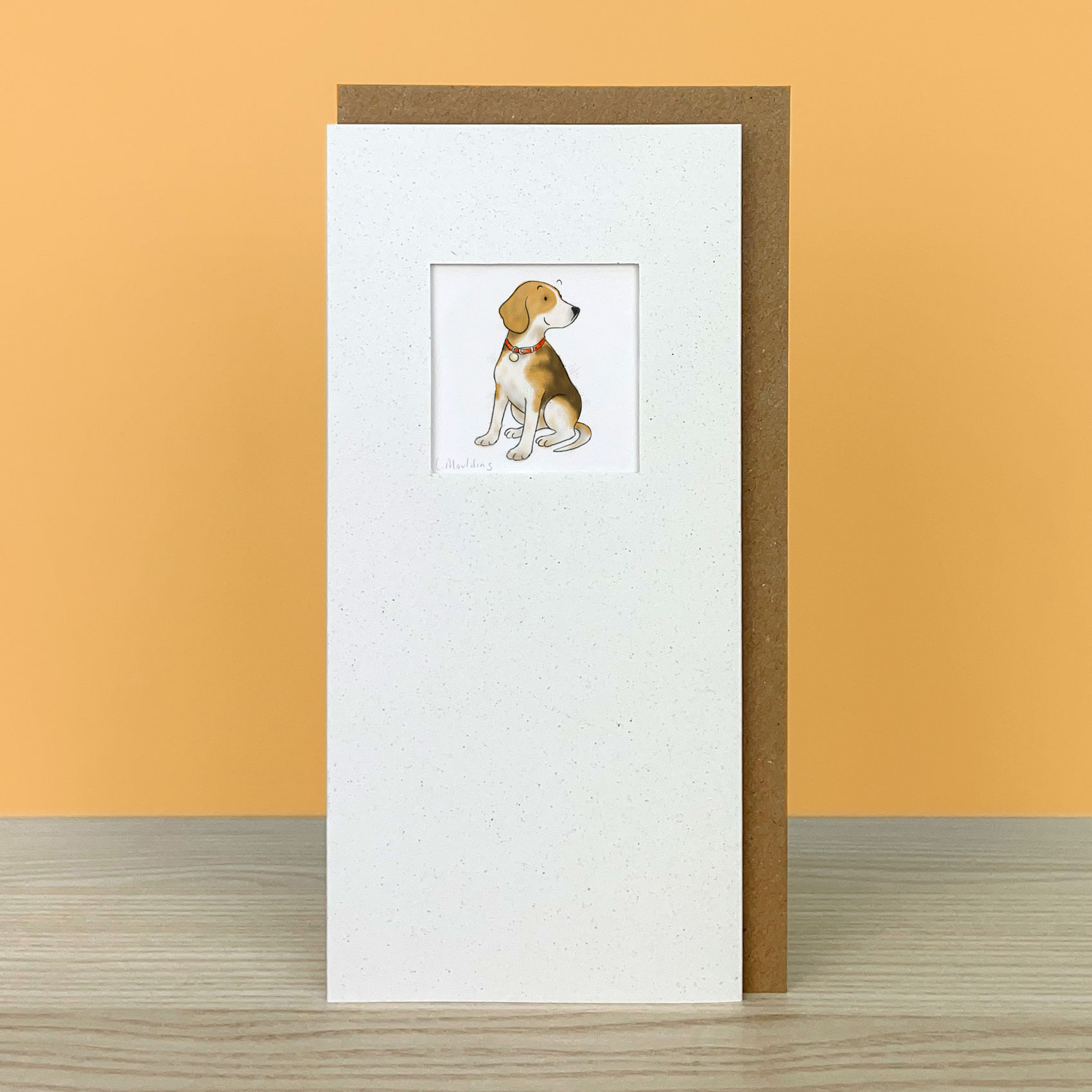 Handmade Beagle Card - Image 2
