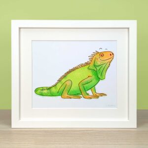 Iguana Artwork
